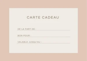 carte cadeau